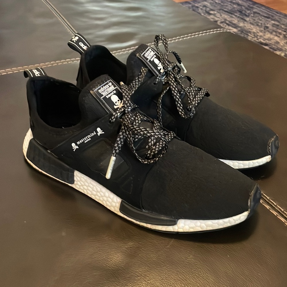🏴‍☠️Adidas Mastermind NMD XR1 'Mastermind' Japan Black/White Boost S32209🏴‍☠️